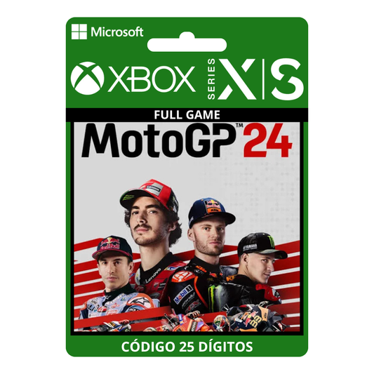 Moto Gp 24 Xbox Xbox One/Series X|S 25 Dígitos