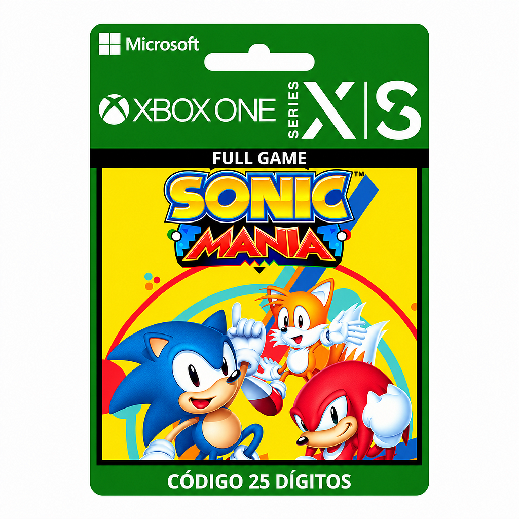 Sonic Mania Xbox One/Series X|S 25 Dígitos