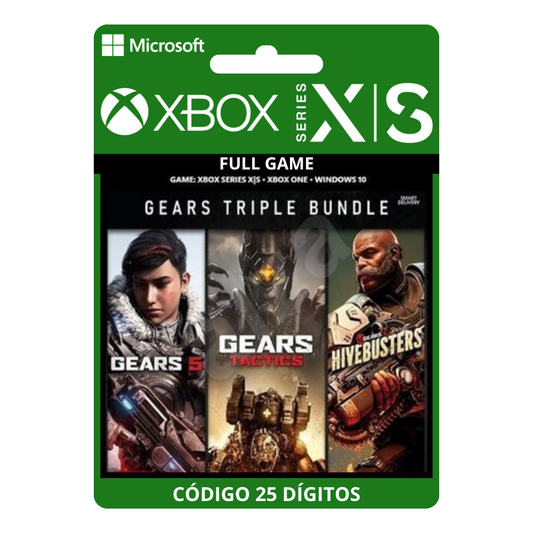 Gears Triple Bundle Xbox One/Series X|S / PC 25 Dígitos