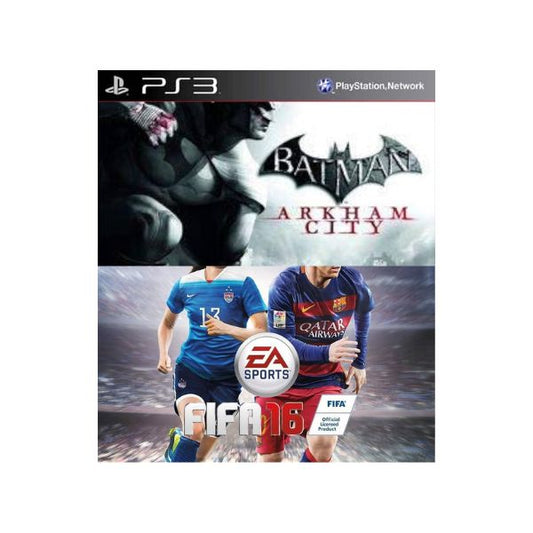 Batman Arkham City + FIFA 16 Mídia Digital PS3 Psn - FIFA 2016