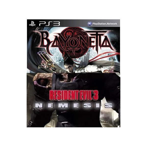 Bayonetta + Resident Evil 3 Nemesis (Classic Psone Mídia Digital Ps3 Psn