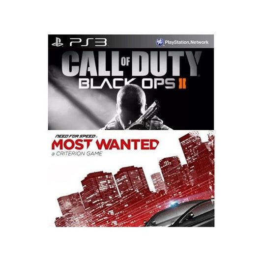 Call Of Duty Black Ops 2 + Most Wanted Mídia Digital Ps3 Psn