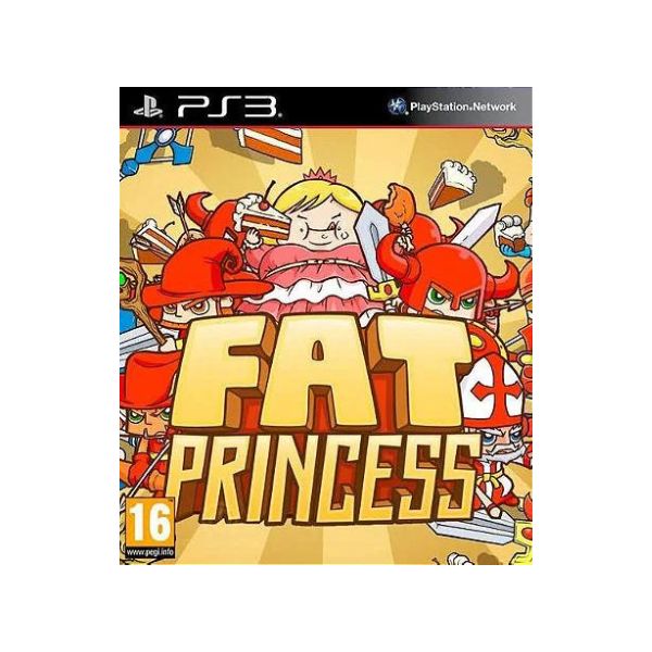 Fat Princess + Dlc Ps3 Psn Mídia Digital