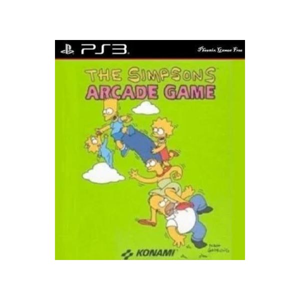 The Simpsons Arcade Game Mídia Digital Ps3 Psn