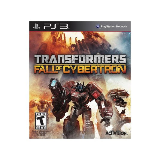 Transformers Fall Of Cybertron Gold Edition Mídia Digital Ps3 Psn