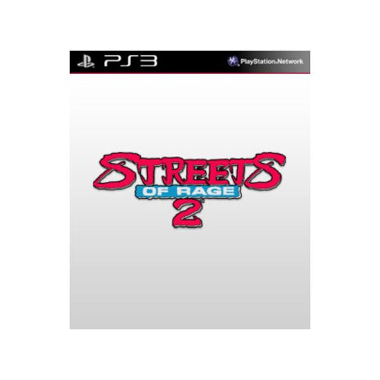 Streets Of Rage 2 Mídia Digital Ps3 Psn