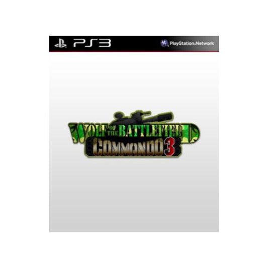 Wolf of the Battlefield Commando 3 Mídia Digital Ps3 Psn