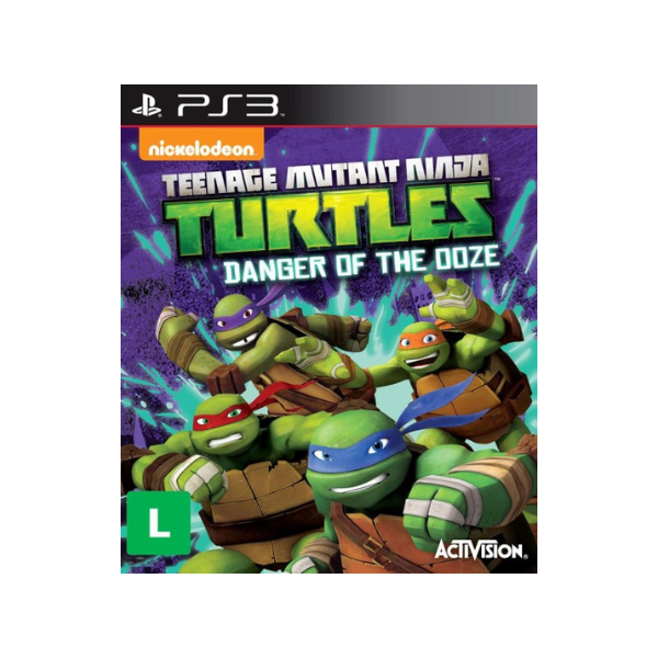 Tartarugas Ninjas: Danger of the Ooze Mídia Digital Ps3 Psn