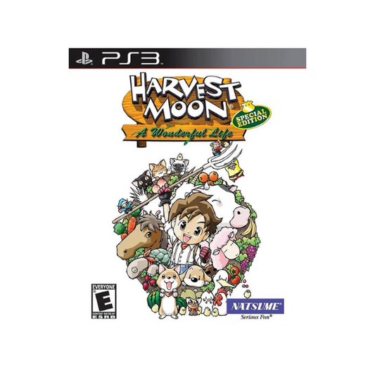 Harvest Moon A Wonderful Life Special Edition Mídia Digital Ps3 Psn