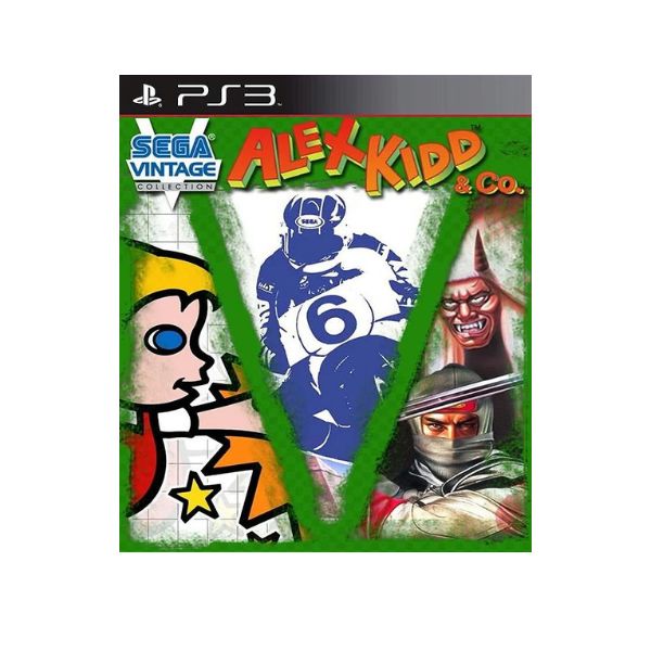 Coleção Sega Vintage Alex Kidd | Hang On | Shinobi Mídia Digital Ps3 Psn