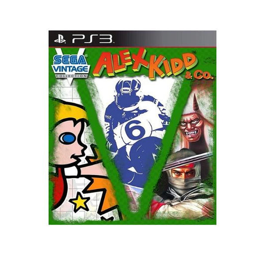 Coleção Sega Vintage Alex Kidd | Hang On | Shinobi Mídia Digital Ps3 Psn