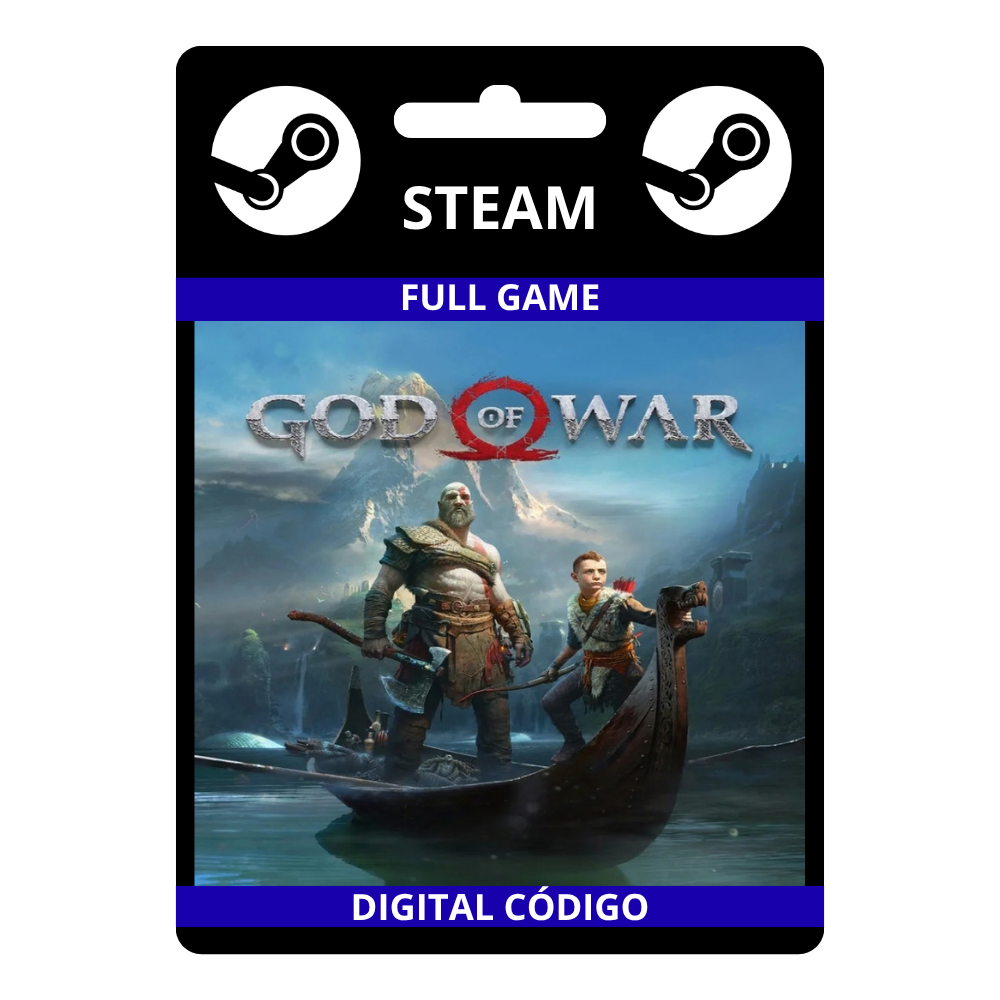 God Of War Steam Código De Resgate Digital