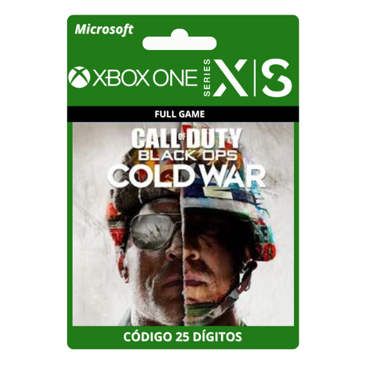 Call Of Duty Black Ops Cold War Xbox One/Series X|S 25 Dígitos