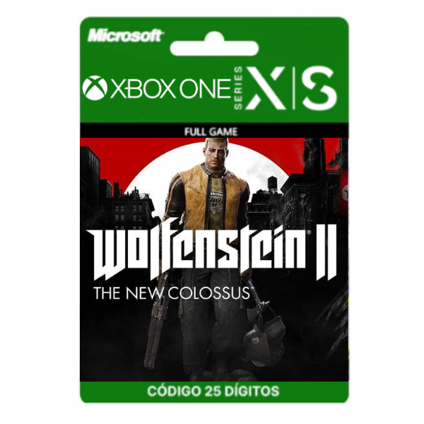 Wolfestein 2 The New Colossus Xbox One/Series X/S 25 Dígitos