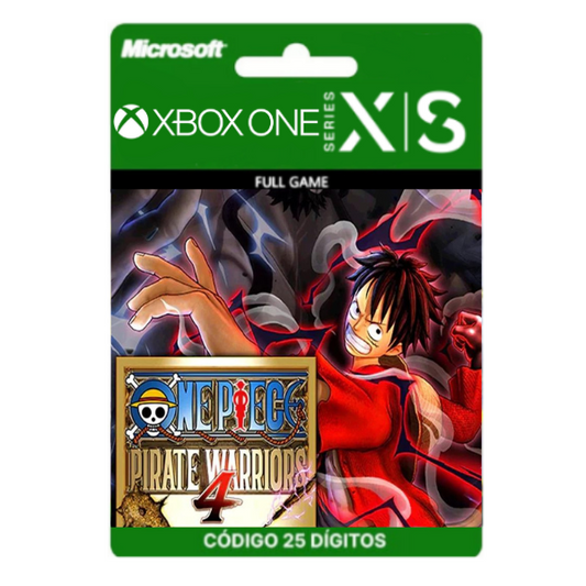 One Piece Pirates Warriors 4 Xbox One/Series X/S 25 Dígitos