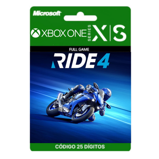 Ride 4 Xbox One/Series X/S 25 Dígitos