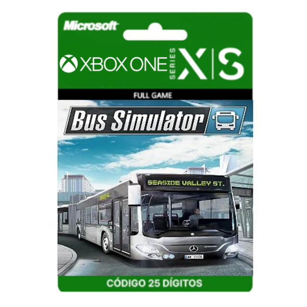 Bus Simulator Xbox One/Series X/S 25 Dígitos