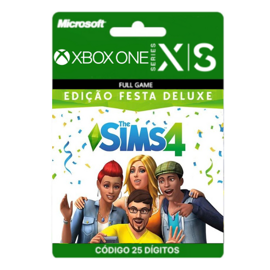 The Sims 4: Deluxe Party Edition Xbox One/Series X|S 25 Dígitos