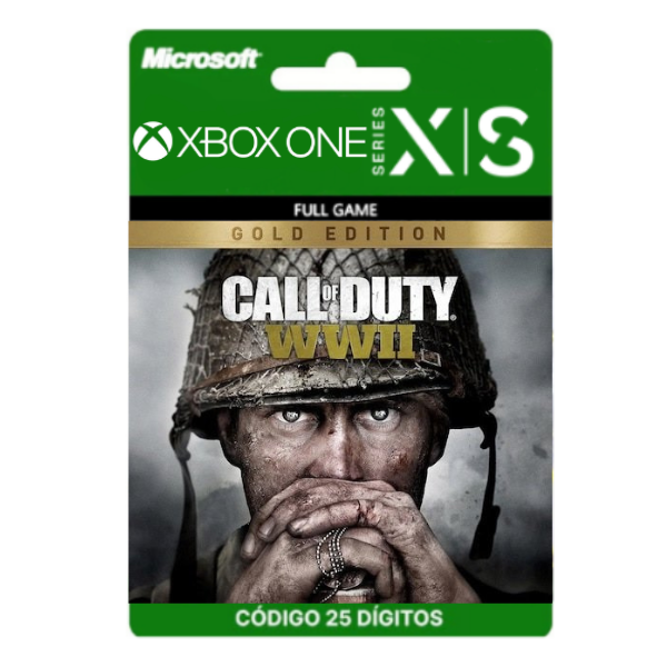 Call Of Duty WWII Gold Edition Xbox One/Series X|S 25 Dígitos