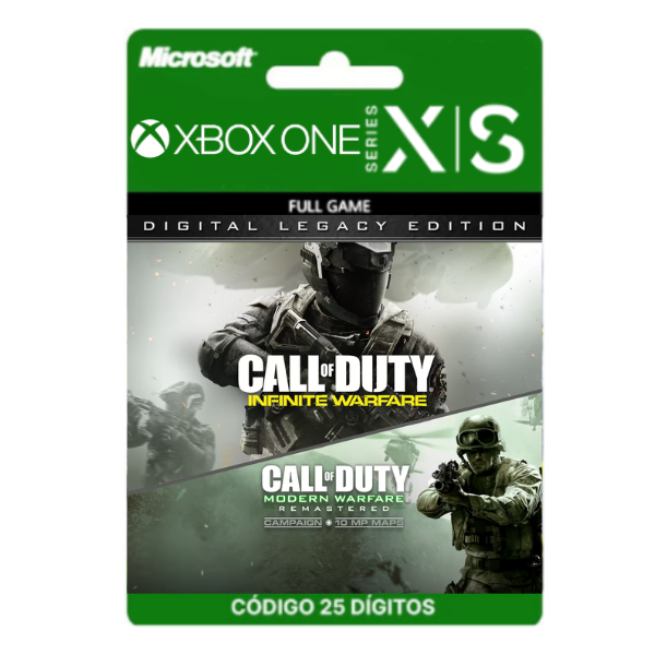Call Of Duty Infinite Warfare Legacy Edition Xbox One/Series X|S 25 Dígitos