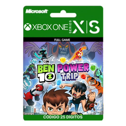 Ben 10 Power Trip Xbox One/Series X|S 25 Dígitos
