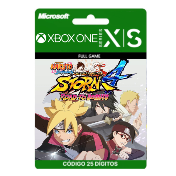 Naruto Shippuden: Ultimate Ninja STORM 4 Road to Boruto Xbox One/Series X|S 25 Dígitos