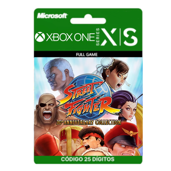 Street Fighter 30th Anniversary Collectio Xbox One/Series X|S 25 Dígitos