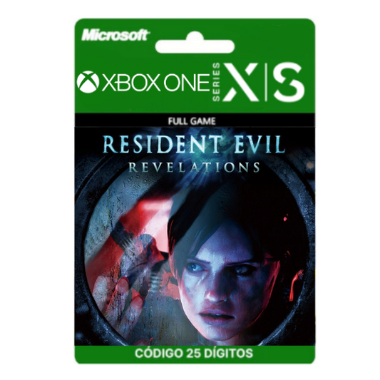 Resident Evil Revelations Xbox One/Series X|S 25 Dígitos