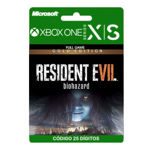 Resident Evil 7 Biohazard Versão Padrão Xbox One/Series X|S 25 Dígitos
