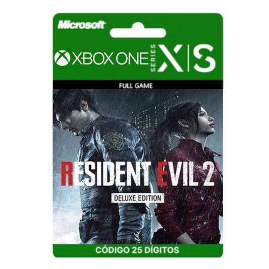 Resident Evil 2 Remake (Gold Edition) Xbox One/Series X|S 25 Dígitos
