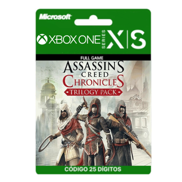 Assassins Creed Chronicles Trilogy Pack Xbox One/Series X|S 25 Dígitos