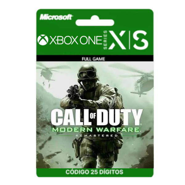 Call of Duty Modern Warfare Remastered Xbox One/Series X|S 25 Dígitos