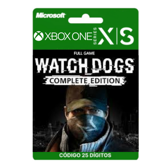 Watch Dogs Complete Edition Xbox One/Series X/S 25 Dígitos