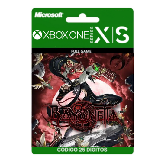 Bayonetta Xbox One/Series X/S 25 Dígitos