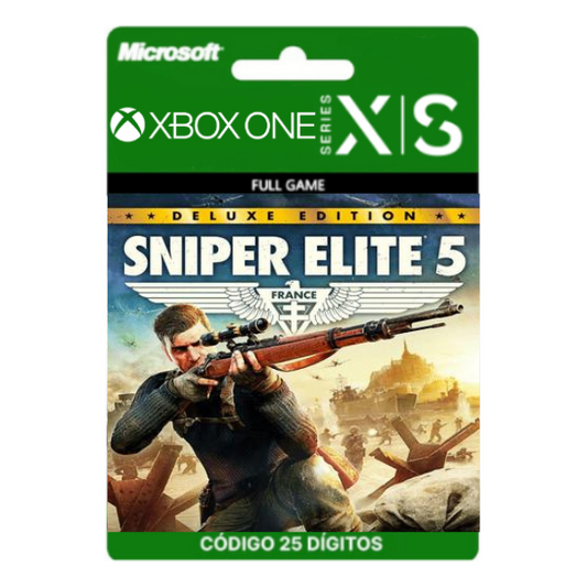 Sniper Elite 5 Deluxe Edition Xbox One/Series X/S 25 Dígitos