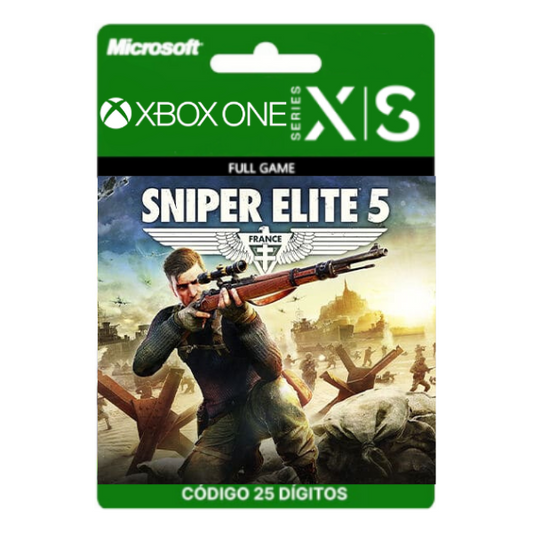 Sniper Elite 5 Xbox One/Series X/S 25 Dígitos