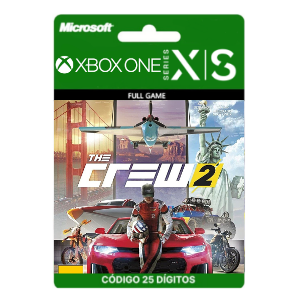 The Crew 2 Xbox One/Series X/S 25 Dígitos