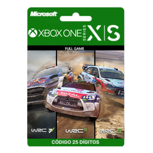 WRC Collection FIA World Rally Championship Xbox One/Series X/S 25 Dígitos