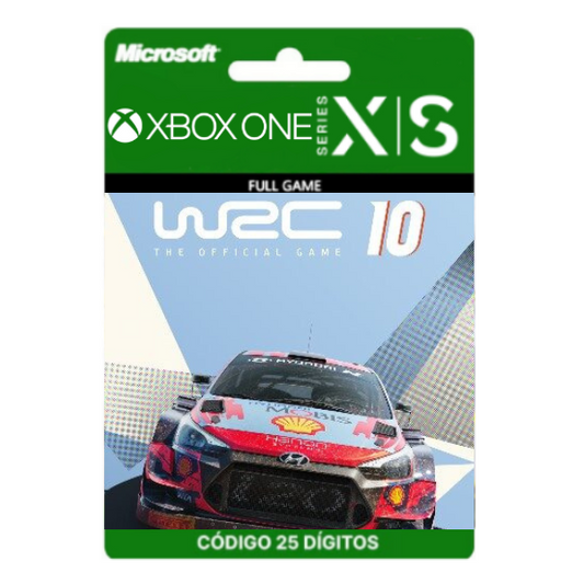 WRC 10 FIA World Rally Championship Xbox One/Series X|S 25 Dígitos