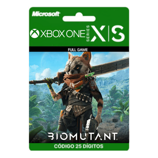 Biomutant Xbox One/Series X|S 25 Dígitos