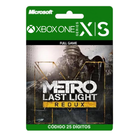 Metro Last Light Redux Xbox One/Series X|S 25 Dígitos