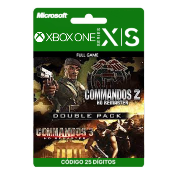 Commandos 2 & 3 – HD Remaster Double Pack Xbox One/Series X|S 25 Dígitos