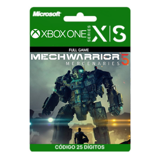 Mechwarrior 5 Mercenaries Xbox One/Series X|S 25 Dígitos
