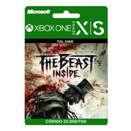 The Beast Inside Xbox One/Series X|S 25 Dígitos