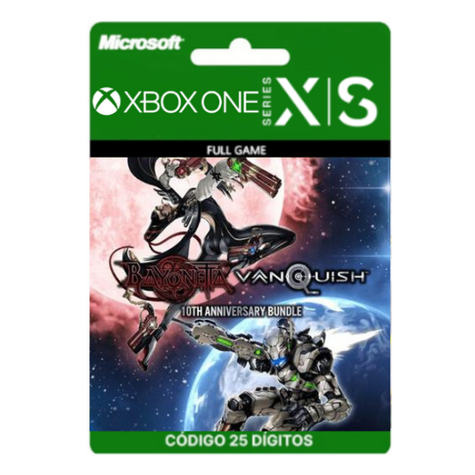 Bayonetta & Vanquish 10th Anniversary Bundle Xbox One/Series X/S 25 Dígitos