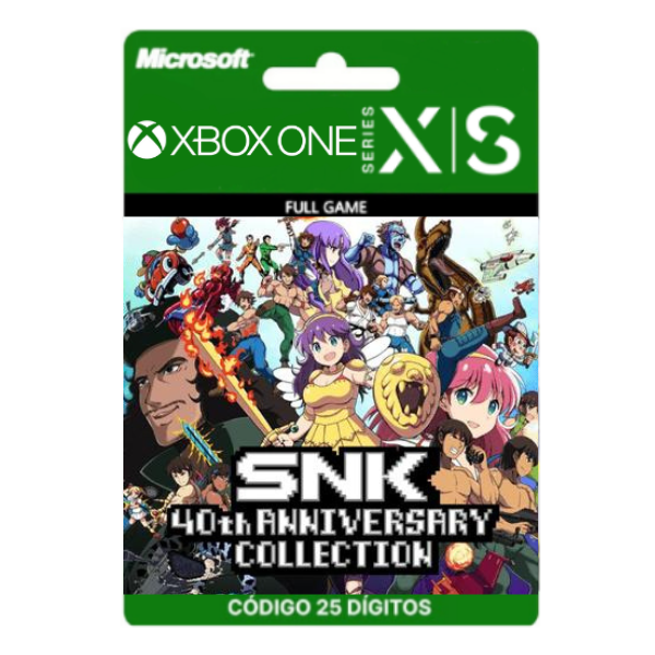 SNK 40th Anniversary Collection Xbox One/Series X/S 25 Dígitos