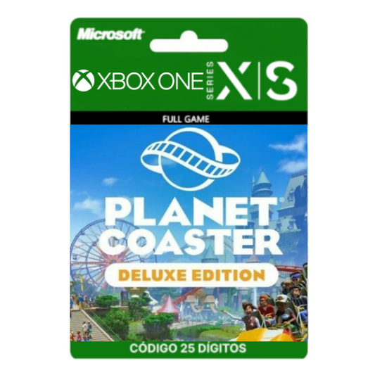 Planet Coaster Deluxe Edition Xbox One/Series X|S 25 Dígitos