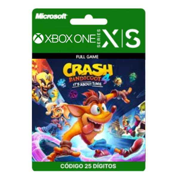 Crash Bandicoot 4: It’s About Time Xbox One/Series X|S 25 Dígitos