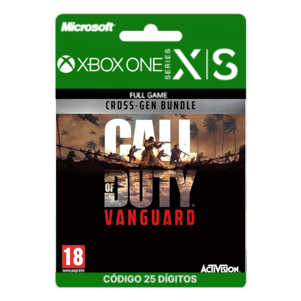 Call of Duty Vanguard Cross Gen Bundle Xbox One/Series X|S 25 Dígitos