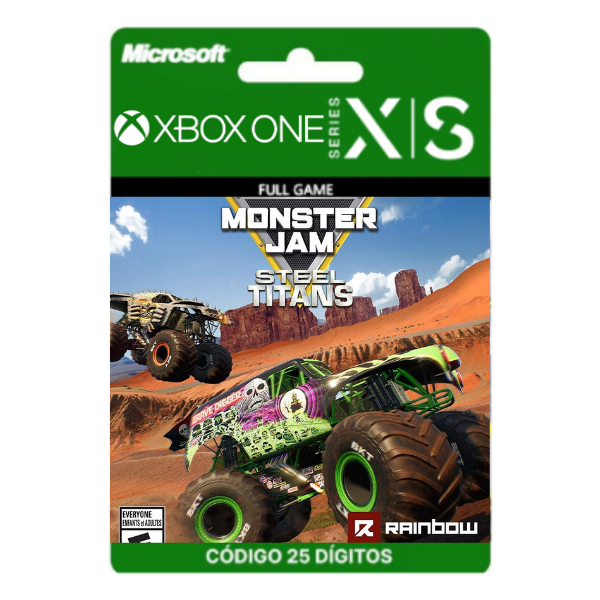 Monster Jam Steel Titans Xbox One/Series X|S 25 Dígitos